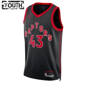 Toronto Raptors Jordan Pascal Siakam 43 Lasten Pelipaita Statement Edition Swingman Musta