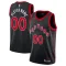 Toronto Raptors Jordan Personoitava Miesten Pelipaita Statement Edition Swingman Musta
