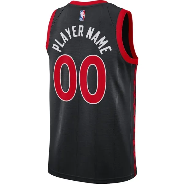 Toronto Raptors Jordan Personoitava Miesten Pelipaita Statement Edition Swingman Musta