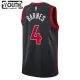 Toronto Raptors Jordan Scottie Barnes 4 Lasten Pelipaita Statement Edition Swingman Musta