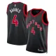Toronto Raptors Jordan Scottie Barnes 4 Miesten Pelipaita Statement Edition Swingman Musta Toronto Raptors Jordan Scottie Barnes 4 Miesten Pelipaita Statement Edition Swingman Musta