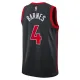 Toronto Raptors Jordan Scottie Barnes 4 Miesten Pelipaita Statement Edition Swingman Musta