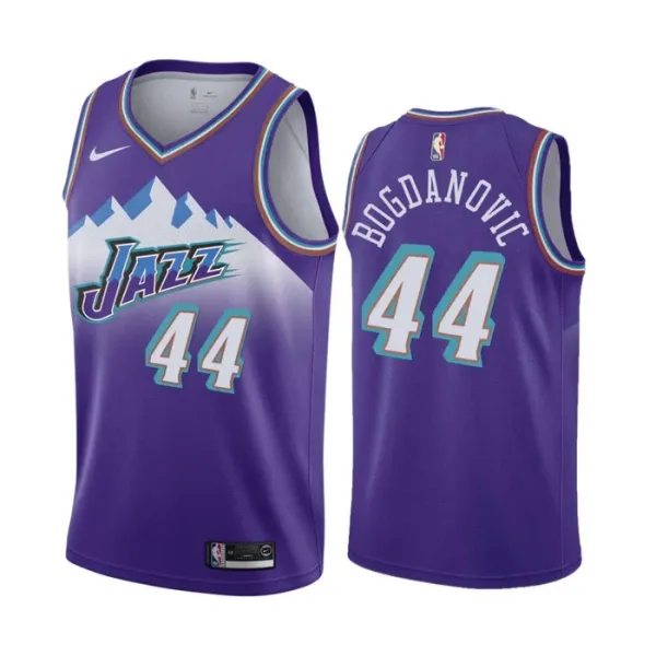 Nike Utah Jazz Bojan Bogdanovic 44 Miesten Pelipaita Classic Edition 2022-23 Swingman Violetti Nike Utah Jazz Bojan Bogdanovic 44 Miesten Pelipaita Classic Edition 2022-23 Swingman Violetti