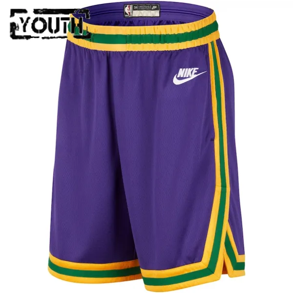 Nike Utah Jazz Edition Lasten Shortsit Hardwood Classics 2023-24 Swingman