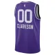 Nike Utah Jazz Jordan Clarkson Miesten Pelipaita City Edition 2023-24 Swingman Violetti
