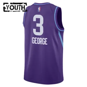 Nike Utah Jazz Keyonte George Lasten Pelipaita City Edition 2024-25 Swingman Violetti