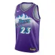 Nike Utah Jazz Lauri Markkanen 23 Miesten Pelipaita Classic Edition 2022-23 Swingman Violetti