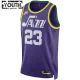 Nike Utah Jazz Lauri Markkanen Lasten Pelipaita Classic Edition 2023-24 Swingman Violetti