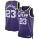 Nike Utah Jazz Lauri Markkanen Miesten Pelipaita Classic Edition 2023-24 Swingman Violetti Nike Utah Jazz Lauri Markkanen Miesten Pelipaita Classic Edition 2023-24 Swingman Violetti