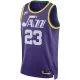 Nike Utah Jazz Lauri Markkanen Miesten Pelipaita Classic Edition 2023-24 Swingman Violetti