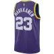 Nike Utah Jazz Lauri Markkanen Miesten Pelipaita Classic Edition 2023-24 Swingman Violetti