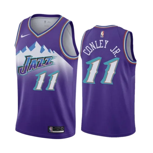 Nike Utah Jazz Mike Conley JR 11 Miesten Pelipaita Classic Edition 2022-23 Swingman Violetti Nike Utah Jazz Mike Conley JR 11 Miesten Pelipaita Classic Edition 2022-23 Swingman Violetti