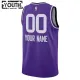 Nike Utah Jazz Personoitava Lasten Pelipaita City Edition 2023-24 Swingman Violetti