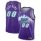 Nike Utah Jazz Personoitava Miesten Pelipaita Classic Edition 2022-23 Swingman Violetti