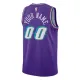 Nike Utah Jazz Personoitava Miesten Pelipaita Classic Edition 2022-23 Swingman Violetti