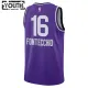 Nike Utah Jazz Simone Fontecchio Lasten Pelipaita City Edition 2023-24 Swingman Violetti