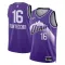 Nike Utah Jazz Simone Fontecchio Miesten Pelipaita City Edition 2023-24 Swingman Violetti