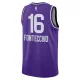 Nike Utah Jazz Simone Fontecchio Miesten Pelipaita City Edition 2023-24 Swingman Violetti