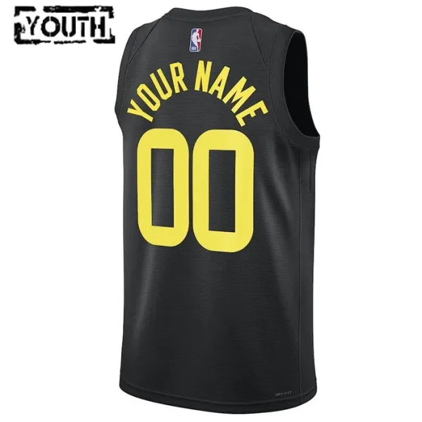 Utah Jazz Jordan Personoitava Lasten Pelipaita Statement Edition Swingman Musta