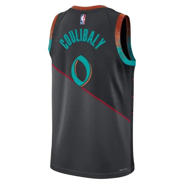 Nike Washington Wizards Bilal Coulibaly Miesten Pelipaita City Edition 2023-24 Swingman Musta