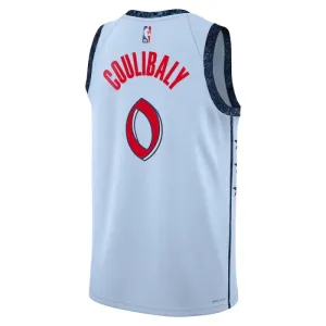 Nike Washington Wizards Bilal Coulibaly Miesten Pelipaita City Edition 2024-25 Swingman Sininen