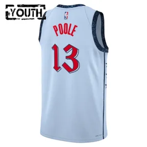 Nike Washington Wizards Jordan Poole Lasten Pelipaita City Edition 2024-25 Swingman Sininen