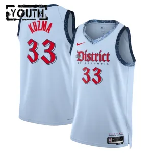 Nike Washington Wizards Kyle Kuzma Lasten Pelipaita City Edition 2024-25 Swingman Sininen Nike Washington Wizards Kyle Kuzma Lasten Pelipaita City Edition 2024-25 Swingman Sininen