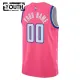 Nike Washington Wizards Personoitava Lasten Pelipaita City Edition 2022-23 Swingman Vaaleanpunainen