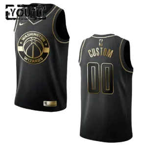 Nike Washington Wizards Personoitava Lasten Pelipaita Golden Edition Swingman Musta Nike Washington Wizards Personoitava Lasten Pelipaita Golden Edition Swingman Musta