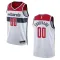 Nike Washington Wizards Personoitava Miesten Pelipaita Association Edition Swingman Valkoinen