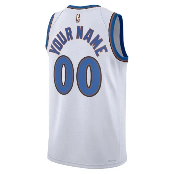 Nike Washington Wizards Personoitava Miesten Pelipaita Classic Edition 2022-23 Swingman Valkoinen