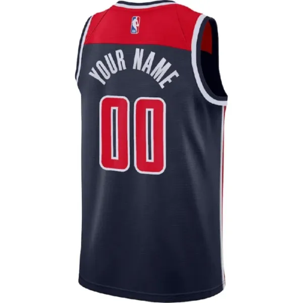 Washington Wizards Jordan Personoitava Miesten Pelipaita Statement Edition Swingman Musta