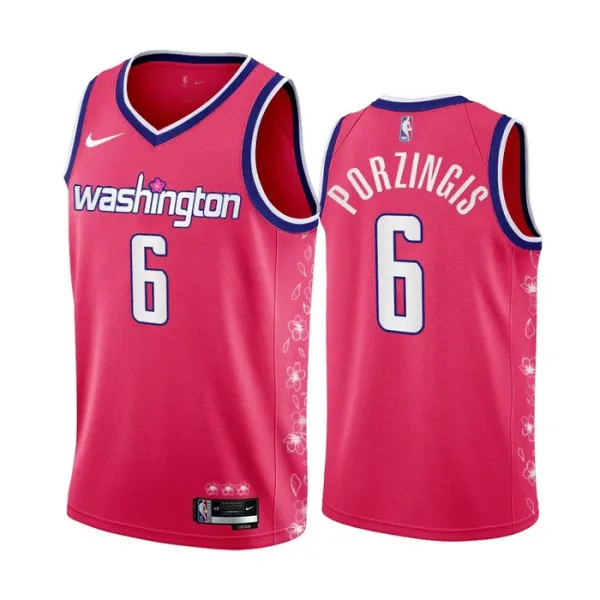 Washington Wizards Kristaps Porzingis 6 Miesten Pelipaita City Edition 2022-23 Swingman Washington Wizards Kristaps Porzingis 6 Miesten Pelipaita City Edition 2022-23 Swingman
