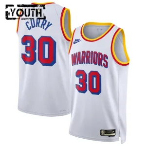 Nike Golden State Warriors Stephen Curry Lasten Pelipaita Classic Edition 2024-25 Swingman Valkoinen Nike Golden State Warriors Stephen Curry Lasten Pelipaita Classic Edition 2024-25 Swingman Valkoinen