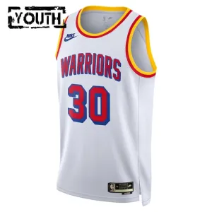 Nike Golden State Warriors Stephen Curry Lasten Pelipaita Classic Edition 2024-25 Swingman Valkoinen
