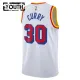 Nike Golden State Warriors Stephen Curry Lasten Pelipaita Classic Edition 2024-25 Swingman Valkoinen