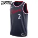 Nike LA Clippers Kawhi Leonard Lasten Pelipaita Icon Edition 2024-25 Swingman Laivasto