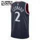 Nike LA Clippers Kawhi Leonard Lasten Pelipaita Icon Edition 2024-25 Swingman Laivasto