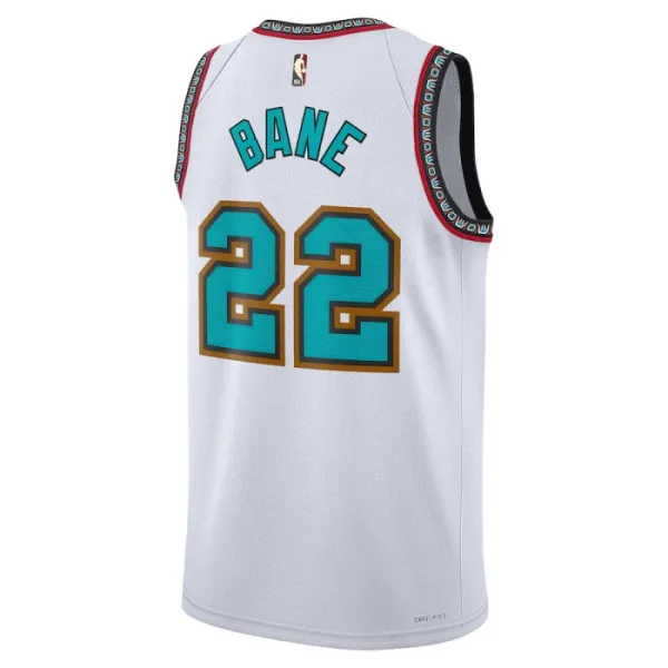 Nike Memphis Grizzlies Desmond Bane Miesten Pelipaita Classic Edition 2024-25 Swingman Valkoinen