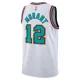 Nike Memphis Grizzlies Ja Morant Miesten Pelipaita Classic Edition 2024-25 Swingman Valkoinen