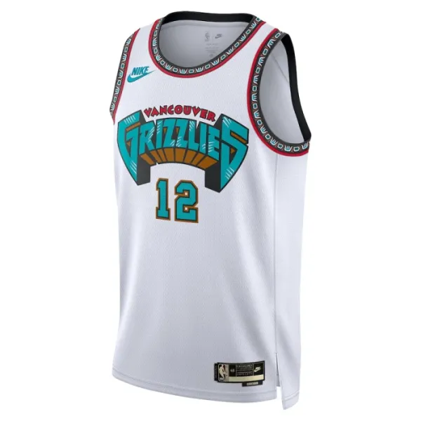 Nike Memphis Grizzlies Ja Morant Miesten Pelipaita Classic Edition 2024-25 Swingman Valkoinen