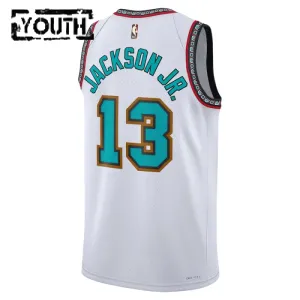 Nike Memphis Grizzlies Jaren Jackson JR Lasten Pelipaita Classic Edition 2024-25 Swingman Valkoinen