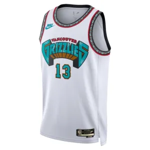 Nike Memphis Grizzlies Jaren Jackson JR Miesten Pelipaita Classic Edition 2024-25 Swingman Valkoinen
