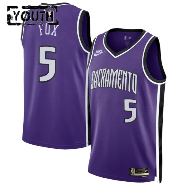 Nike Sacramento Kings De Aaron Fox Lasten Pelipaita Classic Edition 2024-25 Swingman Violetti Nike Sacramento Kings De Aaron Fox Lasten Pelipaita Classic Edition 2024-25 Swingman Violetti