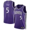 Nike Sacramento Kings De Aaron Fox Miesten Pelipaita Classic Edition 2024-25 Swingman Violetti