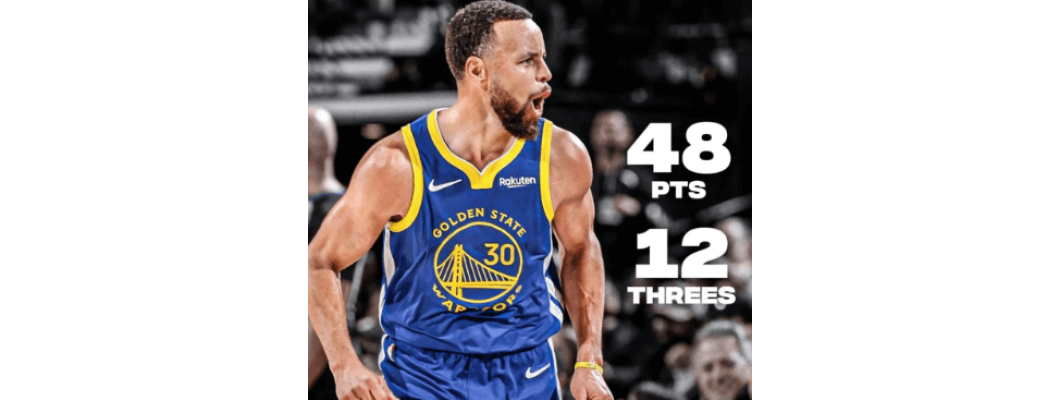 Curryn 48 pistettä eivät pysäyttäneet Warriorsin tappioputkea
