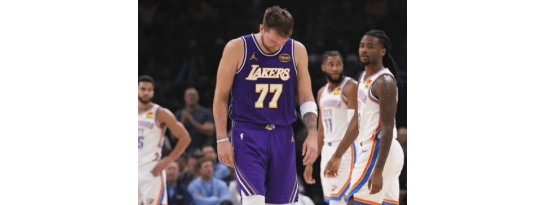 Läntisen konferenssin ykkösjoukkue murskaa Lakersin