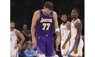 Läntisen konferenssin ykkösjoukkue murskaa Lakersin