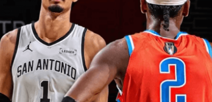 Spurs voitti hallitsevan mestarin Thunderin kolmannen kerran tällä kaudella