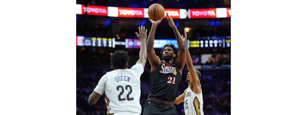 Joel Embiidin 40+11-tuloksinen paluu